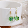 Four Color Transparent Gift Box Gold Hook Earrings view 7