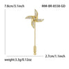 Gold Pinwheel