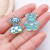 Blue Iridescent Bear