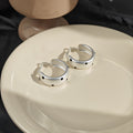 Five Gold and Silver Layered and Dotted Hoop Earring Designs view 9