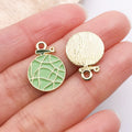 Green Four-Leaf Clover and Mushroom Metal Charms with 79 Listed Options view 11