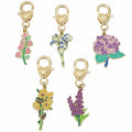 Rose, Sunflower and Flower Charm Keychains in 24 Pictured Variations for Bags and Keys view 5