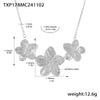 Steel Flower Necklace