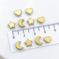 Yellow Spacer Bead Metal Beads with 4 Listed Options view 2