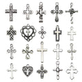 Gold-Tone Cross Metal Charms with 25 Listed Options view 7