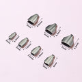 Stainless Steel Fold Over Crimp Ends in Seven Shapes view 2