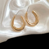 Gold U Hoop