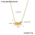 Gold Coiled Snake Pendant Necklace Fine Snake Chain view 6