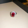 Red Oval Ring