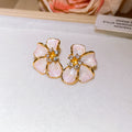Pastel Petal Butterfly Stud Earrings in Four Colorways view 6
