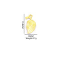 Enamel-Look Leaf Alloy Charms in 6 Styles for Jewelry Crafts view 2
