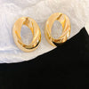 Gold Open Ovals