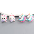Glitter Unicorn and Horse Head Resin Stud Earrings view 4