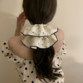 Sixteen Mixed Satin Stripe Polka Dot Lace And Floral Hair Ties view 4