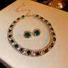 Green Crystal Set