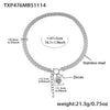 TXP476 Silver Necklace