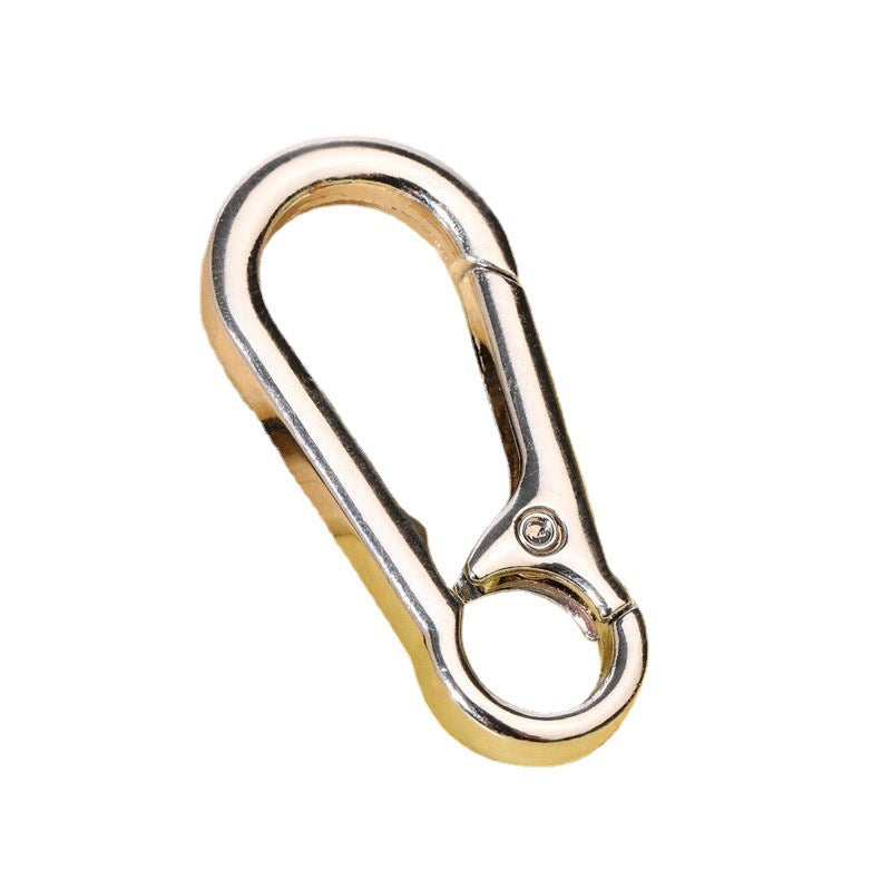 Minimalist Metal Carabiner Alloy Keychain for Men and Women