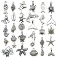 Metallic Starfish and Turtle Metal Charms with 33 Listed Options view 5