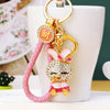 Pink-Fortune Bow-Rabbit