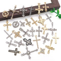 Metallic Cross Metal Charms with 31 Listed Options view 2