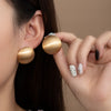Gold Disc Studs