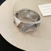 Silver Faceted