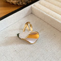 Enamel Fruit Statement Rings Strawberry Apple Calla Five Styles view 8