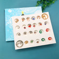 Metallic Christmas Theme Metal Beads for Jewelry and Craft Projects view 2