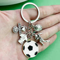 Soccer Charm Keychains in 30 Pictured Variations for Bags and Keys view 4