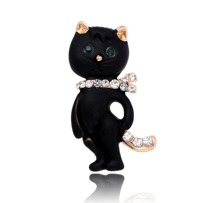 Front product view of the black cat ring