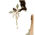 Seven Mixed Hair Sticks With Flowers Butterfly Feather And Bird Motifs view 5