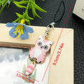 Six Colorful Cat Figure Phone Strap Charm Design Set view 10