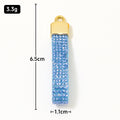 Rhinestone Leather Cord Strap Charm DIY Finding 13 Colors view 4