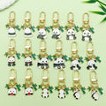 Panda Charm Keychains in 55 Pictured Variations for Bags and Keys view 1