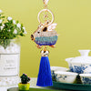 Royal-Blue-Tassel Blue-Pig