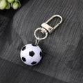 Soccer Ball and Baseball Bat Sports Clip Keychains view 3