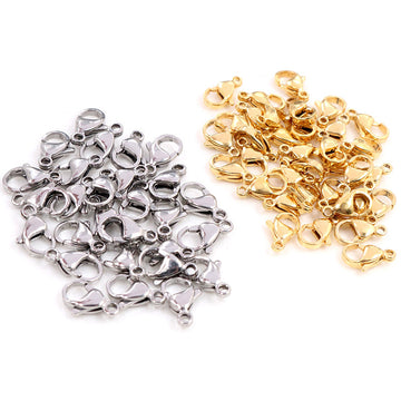 Stainless Steel Lobster Clasps Jewelry Making Components