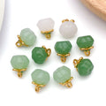 Three-Color Jade-Look Glass Pumpkin Charm Collection view 3