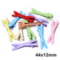 Colorful Painted Metal Alligator Hair Clips in Six Sizes view 8