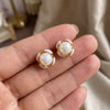 Wrapped Pearl Studs