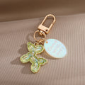 Jelly Balloon Dog Keychains Rose Gold Clasp Five Colors view 6