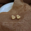Textured Gold Heart