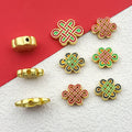 Red Spacer Bead Metal Beads with 6 Listed Options for DIY Jewelry Making view 4