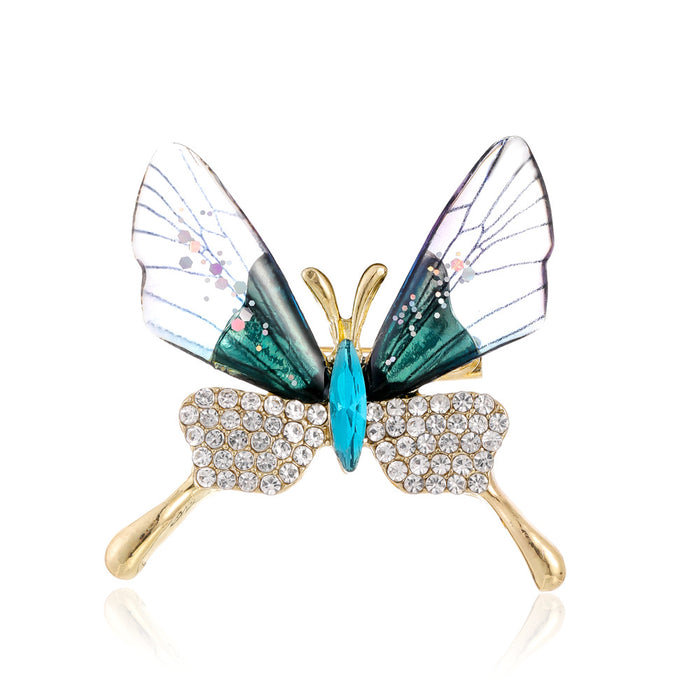 Gold Tone Silver Tone Butterfly Three Designs Metal Brooch Pin