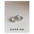 Silver-Tone Open Adjustable Zirconia Accent Band Rings view 3