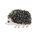 Black Crystal Hedgehog Brooch for Jackets Scarves and Coats view 1