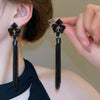 Black Square Stud