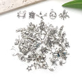 Antique Silver Insect Metal Charms for Jewelry and Craft Projects view 4