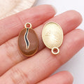 Enamel Zinc Alloy Coffee Milk Tea Cup Charm Pendant for DIY Keychain Necklace Bag Charm