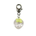 Transparent Cherry and Strawberry Heart-Clasp Charms in Eight Fruit Colors view 11